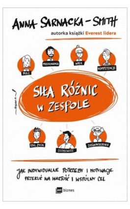 Siła różnic w zespole - Anna Sarnacka-Smith - Ebook - 978-83-8087-818-1