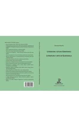 Literatura i sztuka Gwatemali. Literatura y arte de Guatemala. - Danuta Mucha - Ebook - 978-83-67982-00-9