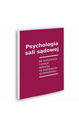 Psychologia sali sądowej - Magdalena Najda - Ebook - 9788366720732