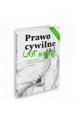 Last Minute Prawo Cywilne Część 1 2021 - Anna Gólska - Ebook - 9788366720596
