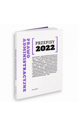 Przepisy 2022 Prawo administracyjne - Ebook - 9788366720862