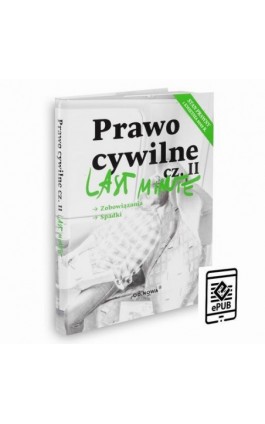 Last Minute Prawo cywilne cz.II - Anna Gólska - Ebook - 978-83-66720-91-6