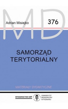 Samorząd terytorialny - Adrian Misiejko - Ebook - 978-83-8211-213-9