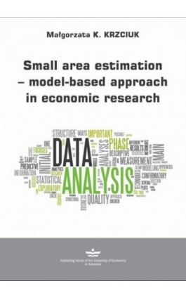 Small area estimation ‒ model-based approach in economic research - Małgorzata K. Krzciuk - Ebook - 978-83-7875-886-0