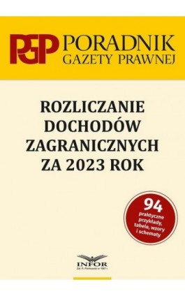 Rozliczanie dochodów zagranicznych za 2023 r. - Mariusz Makowski - Ebook - 978-83-8268-557-2