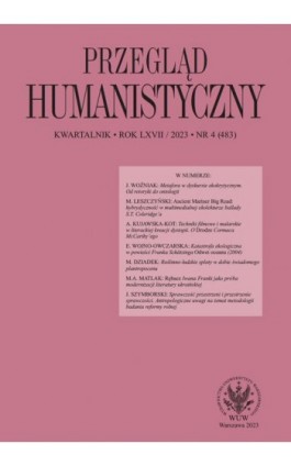Przegląd Humanistyczny 2023/4 (483) - Ebook