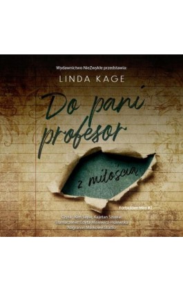 Do pani profesor z miłością - Linda Kage - Audiobook - 978-83-8362-238-5
