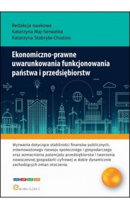 Ekonomiczno-prawne uwarunkowania funkcjonowania państwa i przedsiębiorstw - Katarzyna Maj-Serwatka - Ebook - 978-83-66395-48-0