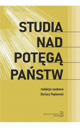 Studia nad potęgą państw - Ebook - 978-83-66849-93-8