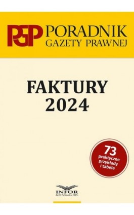 Faktury 2024 - Praca zbiorowa - Ebook - 978-83-8268-618-0