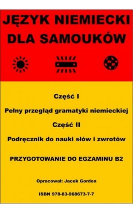 Język niemiecki dla samouków - Jacek Gordon - Ebook - 978-83-968673-7-7