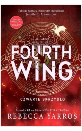 Fourth Wing Czwarte Skrzydło (dodatkowe rozdziały) - Rebecca Yarros - Ebook - 978-83-8357-509-4