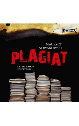 Plagiat - Maurycy Nowakowski - Audiobook - 978-83-7927-725-4