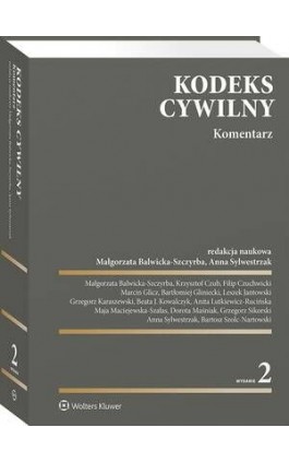 Kodeks cywilny. Komentarz - Dorota Maśniak - Ebook - 978-83-8358-963-3