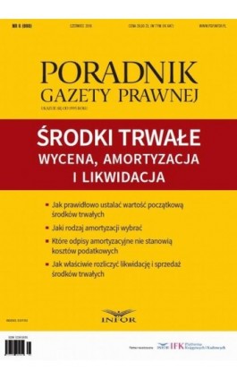 Środki trwałe: wycena, amortyzacja i likwidacja - Infor Pl - Ebook - 978-83-7440-806-6