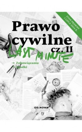 Last minute.Prawo cywilne cz.2 - Bogusław Gąszcz - Ebook - 978-83-67523-51-6