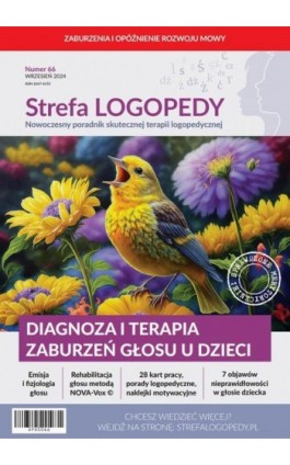 Strefa LOGOPEDY, numer 66, Diagnoza i terapia zaburzeń głosu u dzieci - Kamil Jaros - Ebook