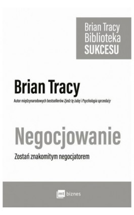 Negocjowanie - Brian Tracy - Ebook - 978-83-7746-666-7