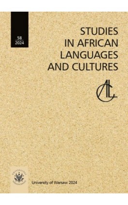 Studies in African Languages and Cultures. Volumen 58/2024 - Ebook