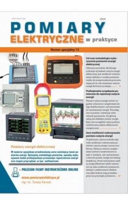 Pomiary elektryczne w praktyce, 13 numer specjalny - Praca zbiorowa - Ebook