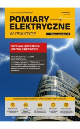 Pomiary elektryczne w praktyce, 20 numer specjalny - Praca zbiorowa - Ebook