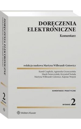 Doręczenia elektroniczne. Komentarz - Marek Świerczyński - Ebook - 978-83-8390-332-3