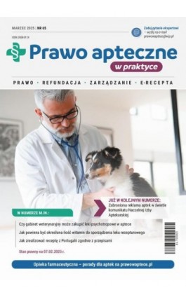 Prawo apteczne w praktyce 65 - Praca zbiorowa - Ebook