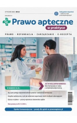 Prawo apteczne w praktyce nr 63 - Praca zbiorowa - Ebook