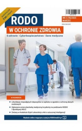RODO w ochronie zdrowia nr 78 - Praca zbiorowa - Ebook