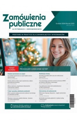 Zamówienia publiczne w pytaniach i odpowiedziach nr 244 - Praca zbiorowa - Ebook