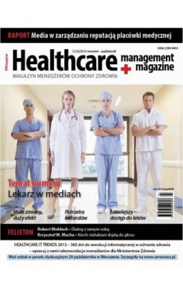 Healthacare Management Magazine 7 (12)/2013 wrzesień – październik - Ebook