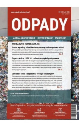 Odpady nr 163 - Praca zbiorowa - Ebook