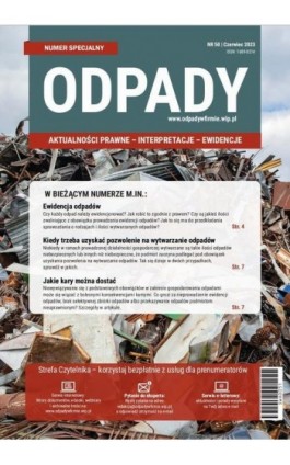 Odpady numer specjalny 50 - Praca zbiorowa - Ebook