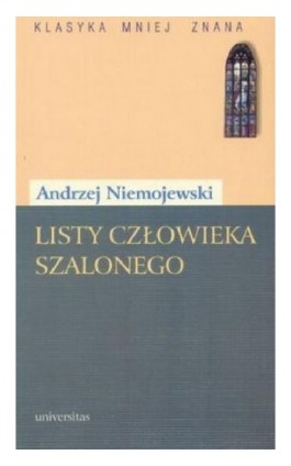 Listy człowieka szalonego - Andrzej Niemojewski - Ebook - 978-83-242-1075-6
