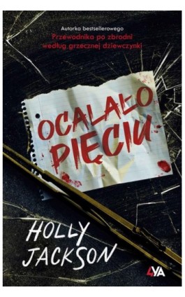 Ocalało pięciu - Holly Jackson - Ebook - 978-83-8299-525-1