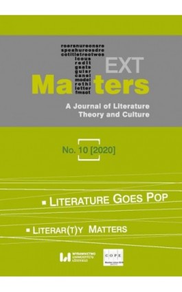 Text Matters No. 10 (2020) - Ebook
