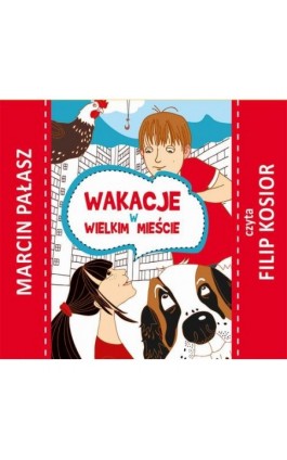 Wakacje w wielkim mieście - Marcin Pałasz - Audiobook - 978-83-7551-826-9
