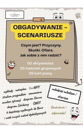 Obgadywanie – scenariusze. 50 aktywności: 25 ćwiczeń grupowych i 25 kart pracy dla młodzieży 10–18 lat - Katarzyna Skoczylas-Płuska - Ebook - 978-83-975429-2-1