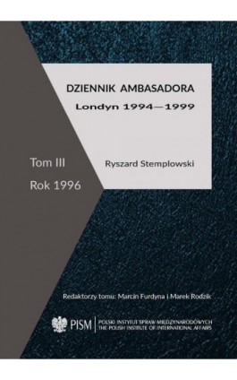 Dziennik ambasadora - Ryszard Stemplowski - Ebook - 978-83-67487-94-8