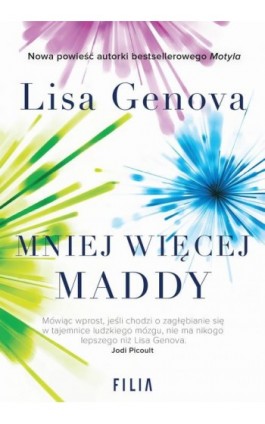 Mniej więcej Maddy - Lisa Genova - Ebook - 978-83-8402-496-6
