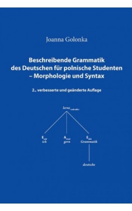 Beschreibende Grammatik des Deutschen für polnische Studenten – Morphologie und Syntax - Joanna Golonka - Ebook - 978-83-7996-277-8