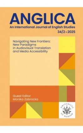 Anglica. An International Journal of English Studies 34/2/2025 - Ebook