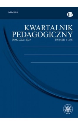 Kwartalnik Pedagogiczny 2025/1 (275) - Ebook