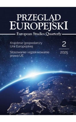 Przegląd Europejski 2025/2. European Studies Quarterly - Ebook