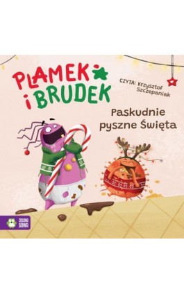 Plamek i Brudek. Paskudnie pyszne Święta - Jelena Pervan - Audiobook - 978-83-8388-467-7