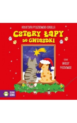 Cztery łapy do Gwiazdki - Katarzyna Pruszkowska-Sokalla - Audiobook - 978-83-8388-382-3