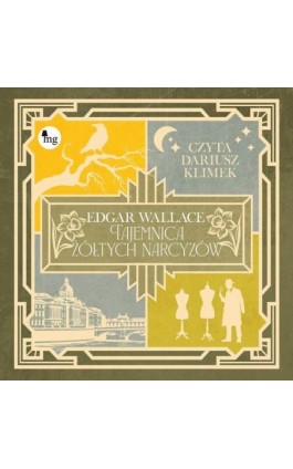 Tajemnica żółtych narcyzów - Edgar Wallace - Audiobook - 978-83-8241-195-9