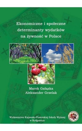 Ekonomiczne i społeczne determinanty wydatków na żywność w Polsce - Aleksander Grzelak - Ebook - 978-83-89914-80-4