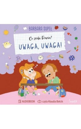 Uwaga, uwaga! Co zrobi Frania - Barbara Supeł - Audiobook - 978-83-8417-628-3