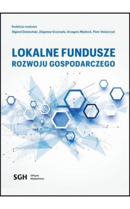 LOKALNE FUNDUSZE ROZWOJU GOSPODARCZEGO - Ebook - 978-83-8030-541-0